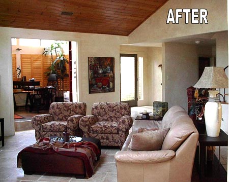 Living Room After Improvement